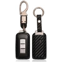 Llave De Coche Jingyuqin De Silicona Carbono Con 3 Botones Para Mitsubishi Outlander 2016 Lancer Pajero Sport EX ASX Colt Grandis L200 - details 5