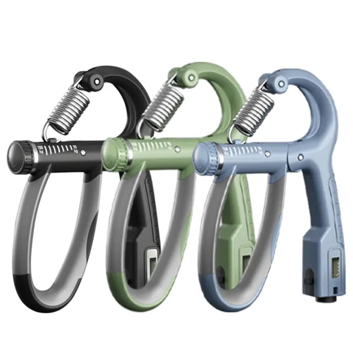 Dispositivo De Ajuste De Agarre Para Entrenamiento De Resistencia Y Rehabilitación Fitness Contador Electrónico De Fortalecimiento De Muñeca Y Músculos - 1