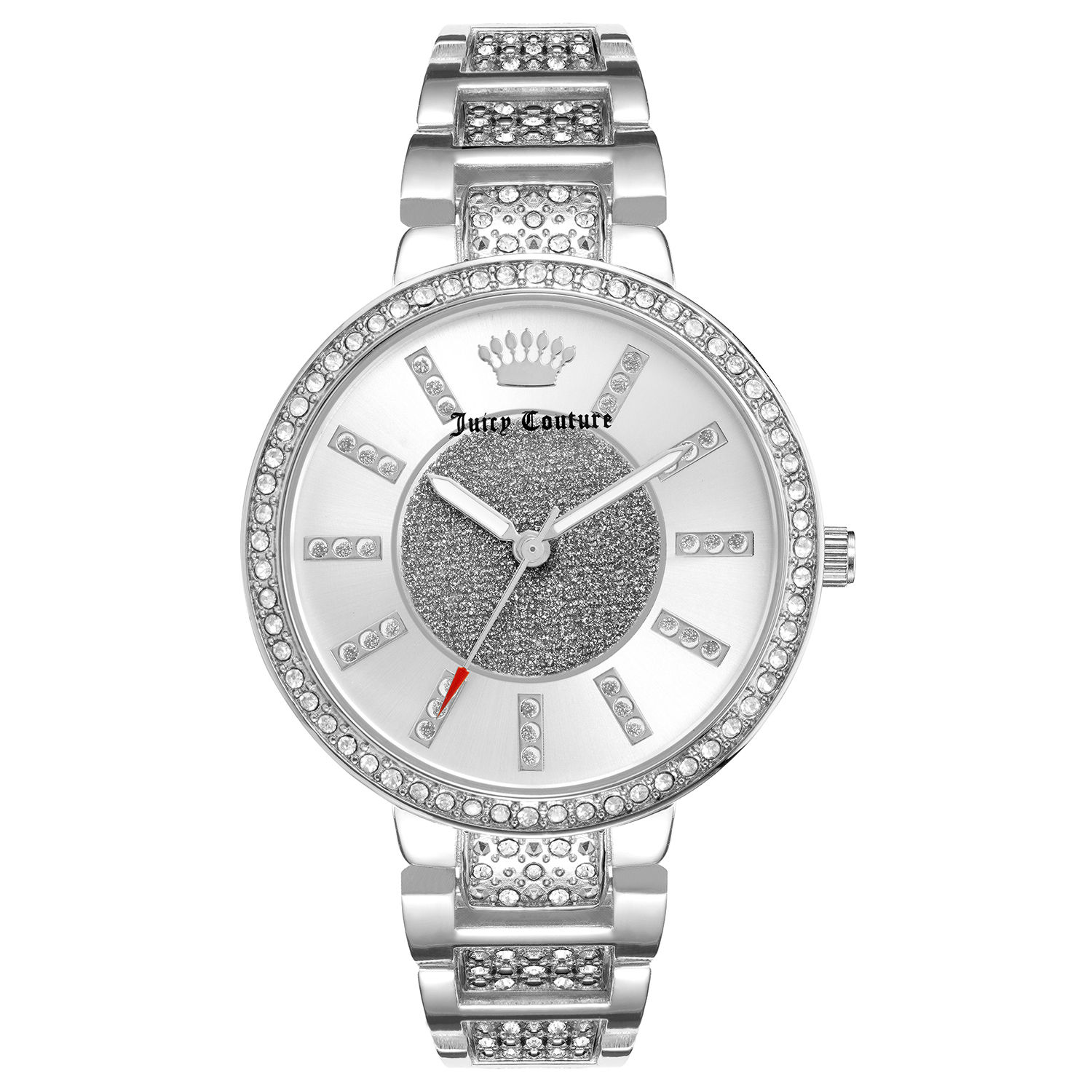 Juicy Couture Reloj Mujer Analogico Cuarzo con Correa de Metal JC1313SVSV