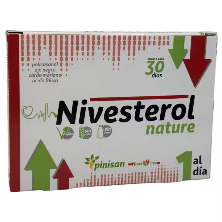 Nivesterol nature (ayuda colesterol) 30 cápsulas de Pinisan - 1