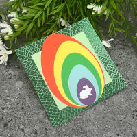 Cortadores De Metal Para Decoración De Pascua Conejos Conejitos Y Huevo Múltiples Uso En Scrapbooking Álbumes De Fotos Y Cartas DIY - details 22