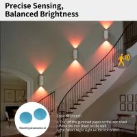 Lámpara De Noche LED RGB Con Sensor De Movimiento Recargable Y Sensor Magnético Luz Ambiental Dimmable Para Interior - details 4