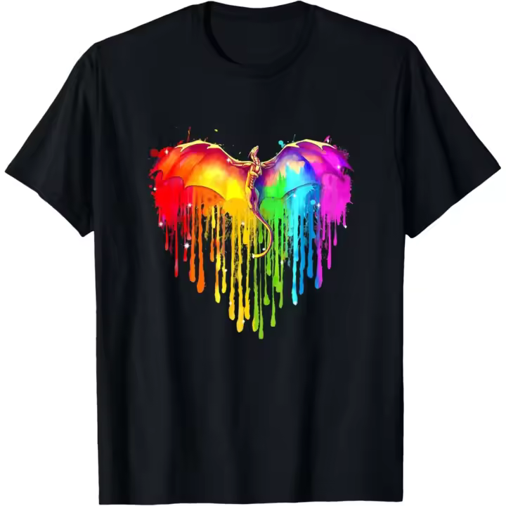 Camiseta de Manga Corta, 100% Algodón, Ropa Unisex para Hombres y Mujeres en 5 Tallas, Camiseta Negra, Cuello redondo con estampado. - 1