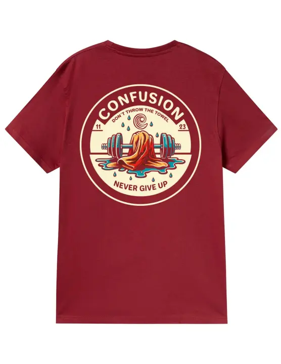 NEVER GIVE UP TILE TSHIRT LIMITED EDITION - 1