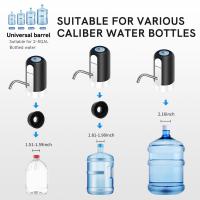 Dispensador de Agua, dispensador electrico con Bateria 1200 mAh, Bomba Grifo de Agua, Eléctrica Portátil con 2 adaptadores para Botellas y garrafas de 5, 8, 10, 13 y 20 litros - details 1