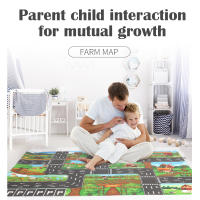 Mesa De Juego Ciudadana 83x57cm Con Señales De Tráfico Mapa De Estacionamiento Dinosaurio Fermero Juguete Educativo Para Niños Sin Batería Material ABS - details 9