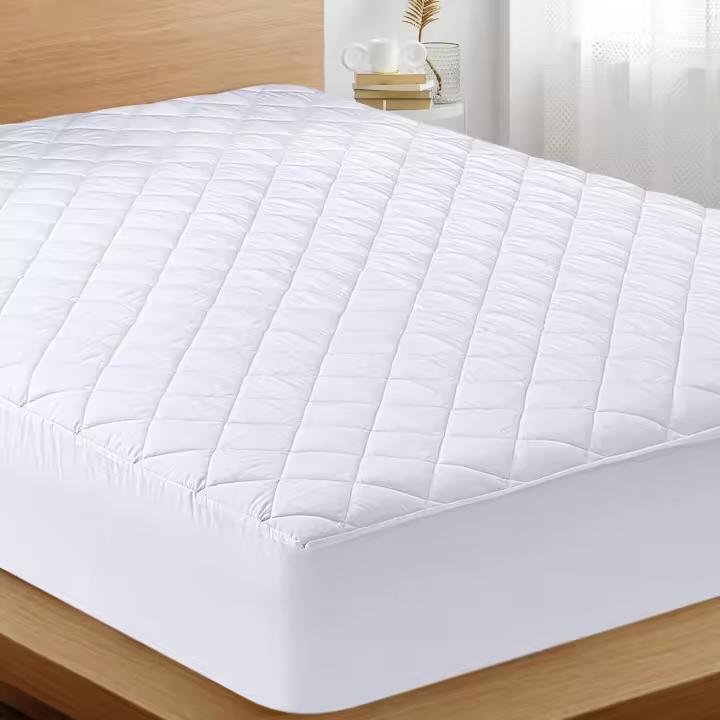 La colcha blanca es suave y agradable para la piel y adecuada para la funda protectora de ropa de cama del dormitorio 90 - 1