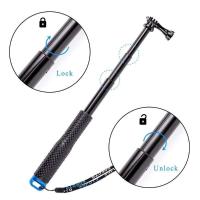 Palo Telescópico Portátil De Aluminio 48cm Para Selfie Compatible Con GoPro Hero 12 11 10 9 8 6 OSMO Acción Xiaoyi SJCAM Eke - details 2