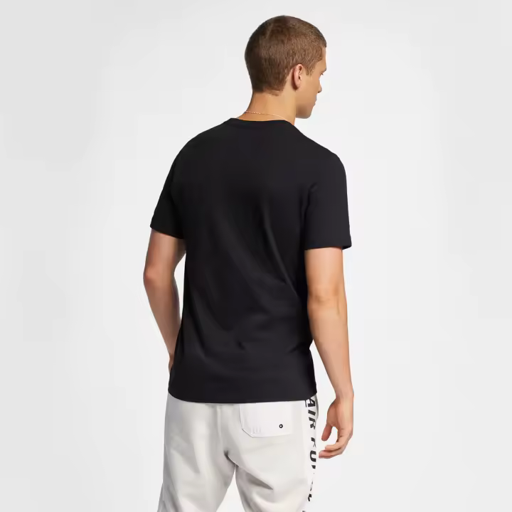 Camiseta Nike M Nsw Tee Icon Futura Negro Blanco Ar5004-010 - 1