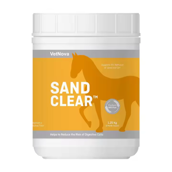 SAND CLEAR 1,25 kg suplemento para la función digestiva del caballo Vetnova - 1