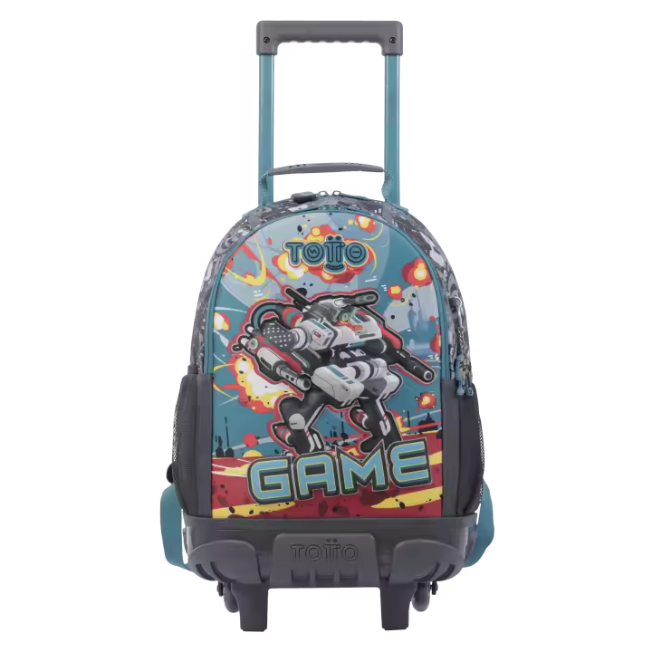 Totto Mochila infantil ruedas  -Dimensiones:31 x 41 x 13 cm-Material: Poliester - 1
