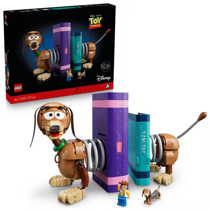 LEGO® 43301 | Disney y Pixar Toy Story: Sujetalibros de Slinky para estantería - 1