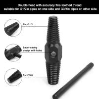 Juego De Herramientas De Reparación De Fugas Doble Cabeza Tornillo Válvula Extractor Set Para Pipe Dañado Ouroso Remover Herramientas De Plomería - details 6