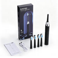 Cepillo De Dientes Eléctrico Con 6 Modos Y 4 Cabezas De Repuesto Ultrasonido Limpieza Oral Recargable USB Impermeable Para Adultos - details 25