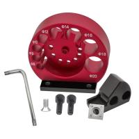 Herramienta Auxiliar De Carpintería 8-Holes Ajustable Para Hacer Pernos 8mm-20mm Con Hojas De Carburo Juego De Taladro Eléctrico Y Millado Para Trabajar Madera - details 4