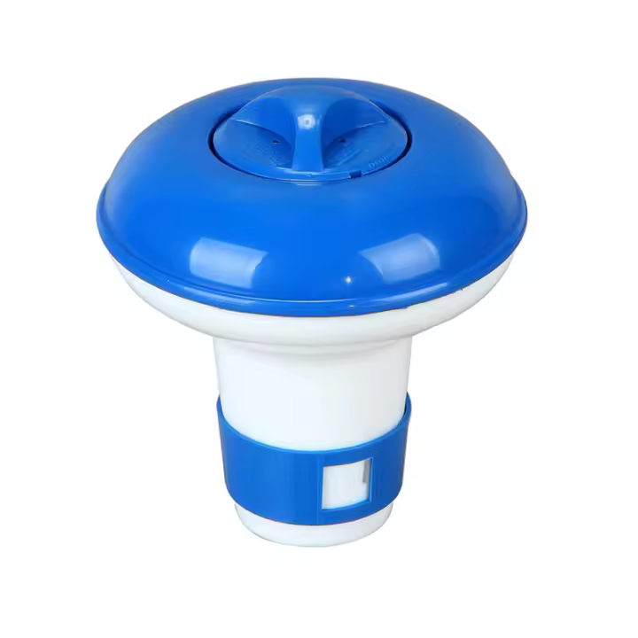 1 dosificador automático desinfección piscina, vaso flotante para pastillas, dosificador flotante - 1