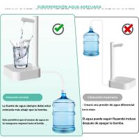 Bomba De Agua Eléctrica Automática Para Botella De 19 Litros T30 Recargable Dispensador De Agua De Escritorio Portátil Material Plástico - details 4