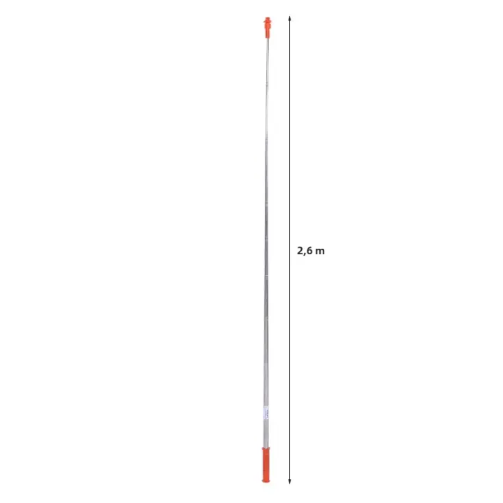 Tubo De Extensión Para Rojilla De 2.6m En Acero Inoxidable Herramienta De Pulverización Para Espacios Verdes Del Jardín - 1