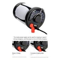 Lámpara De Camping LED Solar Recargable 4500mAh 1000LM Banco De Energía Plegable 6 Modos De Luz Para Camping Pesca - details 17