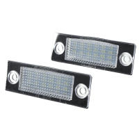 2pcs Luz De Placa De Matrícula LED Para VW Passat B5.5 B6 Caddy MK3 Golf Transporter T5 T6 Touran Jetta Syncro 12V - details 0