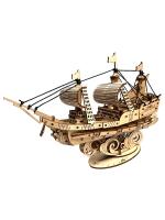 Puzzle 3D De Barco De Madera Ocean Sailing Modelo Escala Kit De Modelado DIY Regalo De Artesanía Decoración Para El Hogar Juguete Mecánico Regalo De Cumpleaños O Navidad - details 5