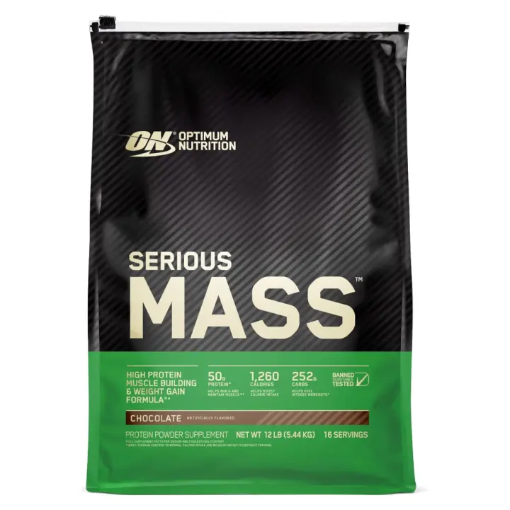 Optimum Nutrition Serious Mass - 5,45 Kg en Incremento de Masa Muscular - 1