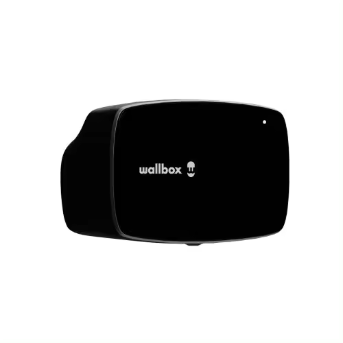Wallbox Commander S2 Negro | Cargador trifásico 22 kW con cable Tipo 2 de 5 m - 1