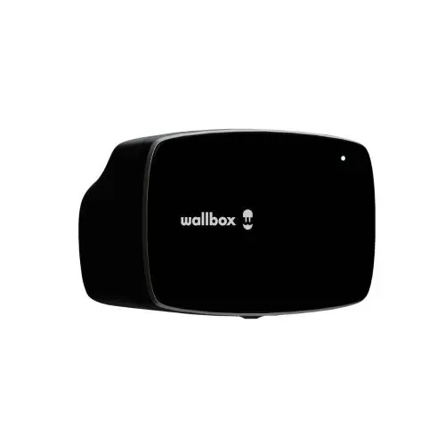 Wallbox Commander S2 Negro | Cargador trifásico 22 kW con cable Tipo 2 de 5 m - 1