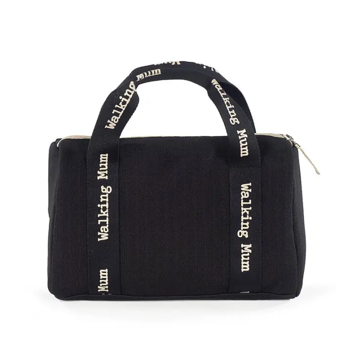 Walking Mum Mini Bag Eco Mum Black Para Bebe - 1