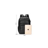 Mochila De Cuero PU with Carga USB para hombre, Morral grande para Orden portátil, mochila Escolar para adolescentes y niños, alta calidad - details 1