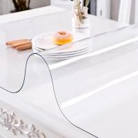 PANDAHOME - Hule Mantel Transparente Comedor Y Cocina Pvc Protector cubierta de escritorio o mesa Varias Medidas - details 0