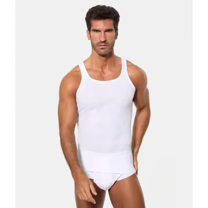 Pack 2 Camiseta interior Abanderado tirantes hombre algodón 100% - 1
