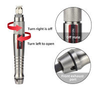 Mini Taladro Pneumático Dental Para Modelado De Gypsum En Estomatología Con Flujo Aire Micro Chipper Escala De Gas Shovel Herramienta Dental Profesional - details 4