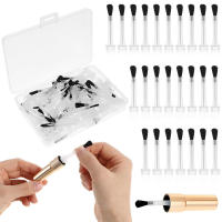 Kit De 25 Pinceles De Uñas Desechables Con Cabezales Y Mango Reemplazo Para Esmalte De Uñas Y Polvo De Acrílico Herramientas De Manicura - details 0