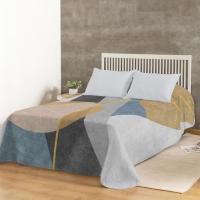 Colcha Bouti Malori de Karamelo Home para Primavera Verano - 1 o 2 Fundas de Cojín Incluidas - 100% Microfibra - Relleno de 100gr/m2 - details 0