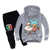 Conjunto De Sudadera Y Pantalones Toca Boca Life World Para Niños Y Niñas 2 Piezas Estilo Deportivo Cálido Y Cómodo Para Edad 3-13 Años Ropa Infantil - details 1