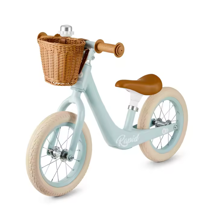 Kinderkraft  Bicicleta Sin Pedales RAPID 2 , 2 Años, Sólida, Para los Niñas y Niños, Segura, Ajustable - 1