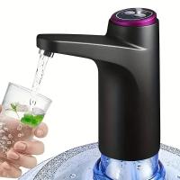 Bomba De Agua Eléctrica Recargable Para Cubetas De Agua Adecuada Para Uso En Casa Oficina Y Dormitorio Fácil De Llevar - details 1