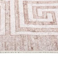 vidaXL Alfombra lavable antideslizante multicolor 80x150 cm Color Negro,  Gris y dorado,  Beige y dorado y mas Alfombras de área  Alfombra de Piso para Sala de Estar Dormitorio Habitación Salón - details 4