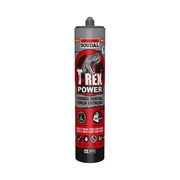 SOUDAL T-REX POWER ADHESIVO TERRACOTA 290ML - 1