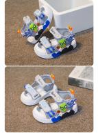 Sandalias De Verano Para Bebé Niño Disney Spiderman Dibujos Animados Antideslizantes Protegen Los Dedos Cómodas Y Transpirables Tallas True Fit Para Edad 1-3 Años - details 13