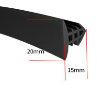 BLALION Pegatina De Coche Sellador De Tablero Universal De Goma Aislante Acústico Piezas De Auto Para Ventosa Del Parabrisas - details 9