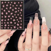 Pegatinas De Uñas 3D Estrella Y2K Para Mujeres Y Niñas Adhesivas Pentagrama Diseño De Uñas Decoración Para Manicura DIY Y Salón - details 1