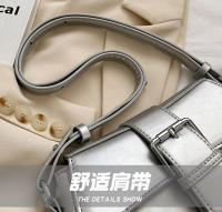 Bolso Bandolera De Cuero Sólido Para Mujer Estilo Lujo Diseñador Bolso De Hombro Underarm Moda 2024 Bolsos Y Monederos Para Dama - details 19