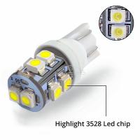 10Pcs T10 Lámparas LED Blancas Para Coche Interruptor Interior Lectura 194 W5W 10 LEDs Luz De Placa De Licencia 12V Doménuca Lámpara De Tablero - details 8