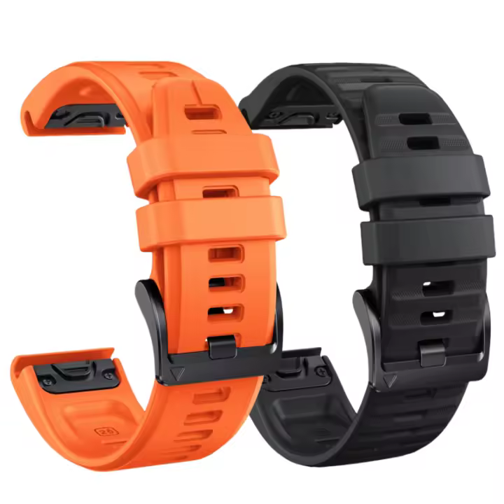 Correa De Reloj De Silicona 22 26MM Para Garmin Fenix 7 7X 6X 6 pro 5 5X plus Epix Gen2 Enduro 2 Compatible Con Variedad De Modelos QuickFit Release - 1