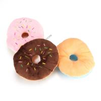 Juguete Interactivo Para Perros Donut Masticable Con Sonido Squeaky Juguetes De Peluche Para Mascotas Alimentos Para Mascotas - details 3