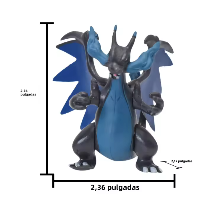 Figura De Acción Pokemon PVC 2-3 Pulgadas Pikachu Charmander Eevee Muñecos De Colección Anime Juguete Ornamental Para Niños Regalo De Cumpleaños - 1