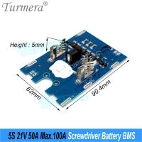 Turmera Caja De Batería Para Destornillador 18V 21V Soporte De Batería 18650 5X 10X 15X 20X Con BMS 50A Máx.100A Para Reparación De Taladro Eléctrico - details 49