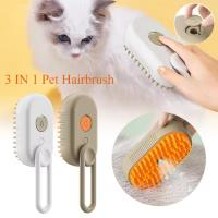 Cepillo De Baño Para Perros Y Gatos Con Spray Anti-Deslizamiento Cepillo De Pelaje Para Mascotas Eliminador De Pelo Plástico - details 0